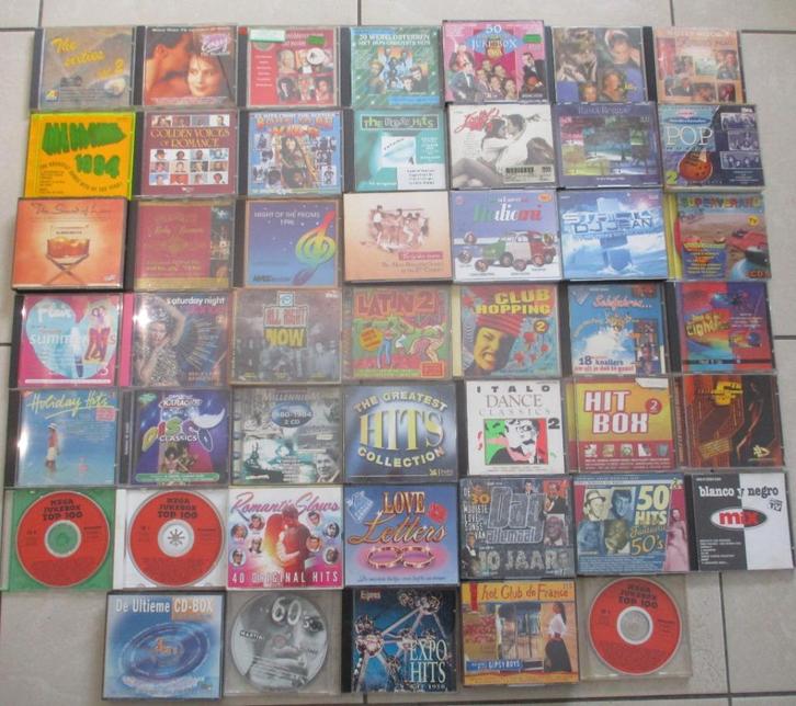 72 Originele CD's met verzamelalbums, Cd's en Dvd's, Cd's | Verzamelalbums, Zo goed als nieuw, Ophalen of Verzenden