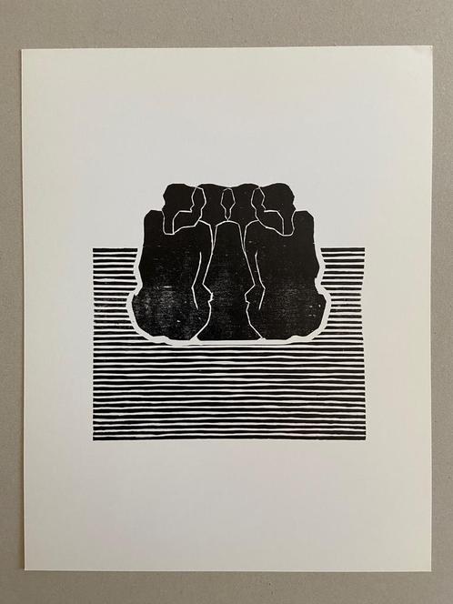 Verschillende abstracte zeefdrukken, Antiek en Kunst, Kunst | Litho's en Zeefdrukken, Ophalen of Verzenden