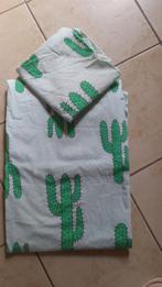 1 persoons bedovertrek -1 kussensloop, Gebruikt, Eenpersoons, Wit, Dekbedovertrek