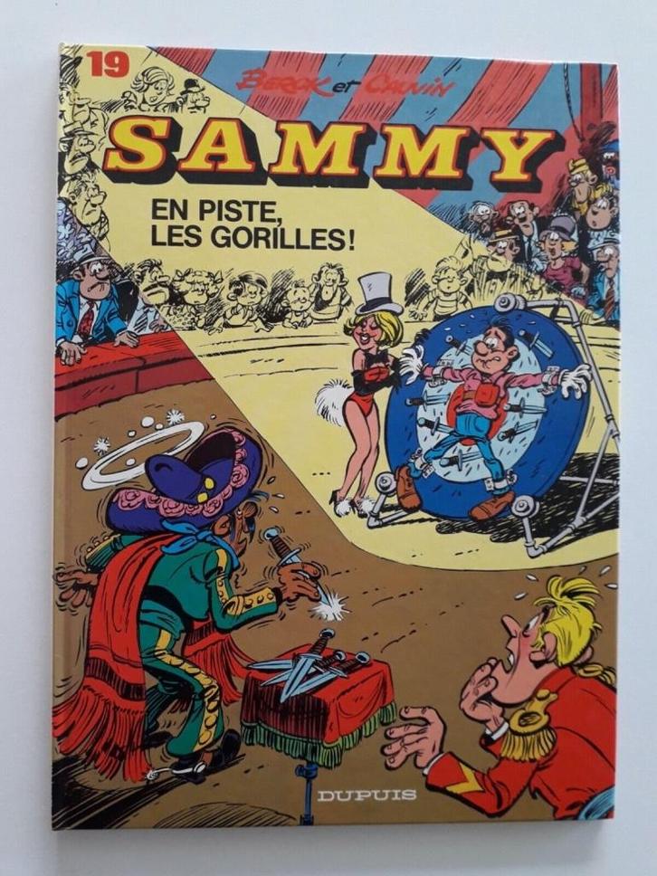 BD EO Sammy 19 En piste, les Gorilles! Berck Cauvin Dupuis, Livres, BD, Utilisé, Une BD, Enlèvement ou Envoi