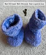Little woody pantoffels maat 6m/12m paars, Ophalen, Zo goed als nieuw