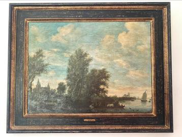 Schilderij van Ruysdael (kopie) in mooie kader beschikbaar voor biedingen