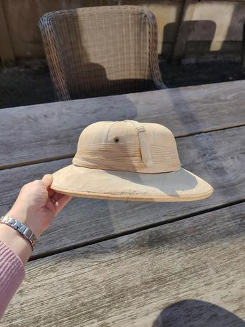 Authentieke vintage tropenhoed te koop! beschikbaar voor biedingen