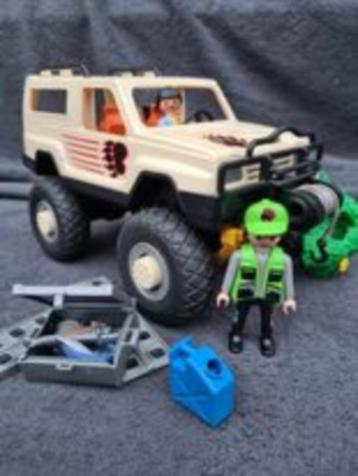 Playmobil 3219 Adventure Offroad Pickup Jeep Set Outdoor