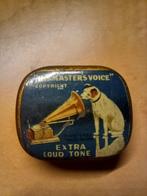 ⚠️Boite d’aiguilles ‘’His master’s voice’’, Ophalen of Verzenden