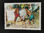 Burundi 1988 - opvang van daklozen, Ophalen of Verzenden, Overige landen, Gestempeld