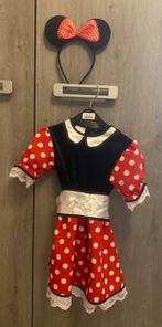Minnie mouse kleedje met oortjes. Maat 116, Ophalen of Verzenden, Zo goed als nieuw