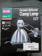 Reptielenlamp met RVS houder