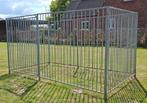 Hondenren (2mx3,5m) +deur, Dieren en Toebehoren, Hondenhokken, Ophalen, Zo goed als nieuw