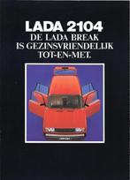 LADA 2104 & 2107,   1987, Boeken, Auto's | Folders en Tijdschriften, Overige merken, Ophalen of Verzenden, Zo goed als nieuw