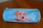 Favourite friends pennenzak met hond blauw lengte 23 cm, Diversen, Ophalen of Verzenden, Zo goed als nieuw