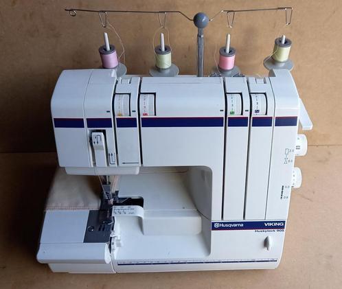 Husqvarna overlockmachine, perfecte staat + garantie, Hobby en Vrije tijd, Naaimachines en Toebehoren, Zo goed als nieuw, Lockmachine