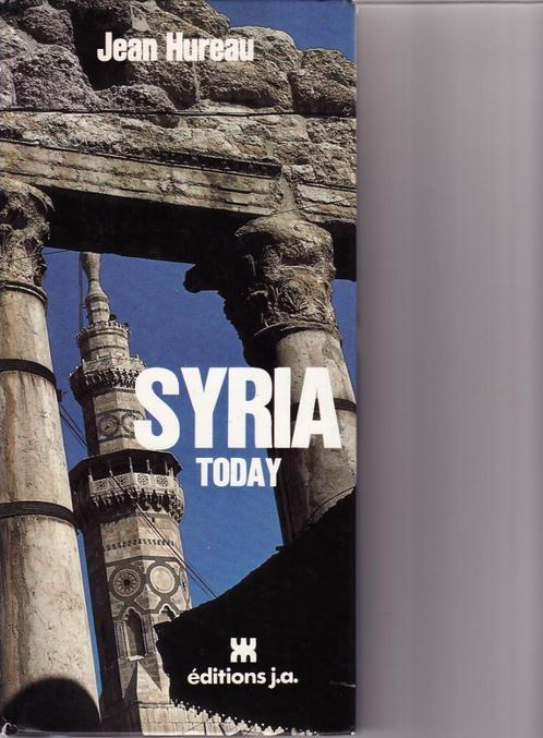 Jean Hureau “Syria today” (Engelstalig), Livres, Guides touristiques, Comme neuf, Guide ou Livre de voyage, Asie, Enlèvement ou Envoi