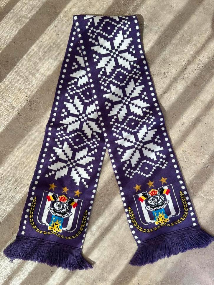 Sjaal RSCA Anderlecht - wintereditie, Kleding | Heren, Mutsen, Sjaals en Handschoenen, Nieuw, Sjaal, Ophalen of Verzenden