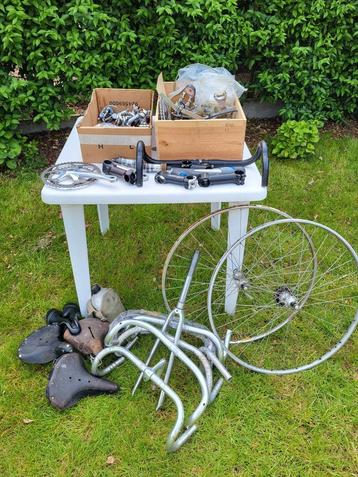 Lot Fietsonderdelen Campagnolo, Shimano,...