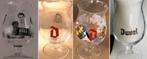 4 verres Duvel différents Daan, Hedof, flèches croisées, Enlèvement ou Envoi, Neuf, Duvel