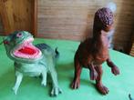 2 GROTE JURASSIC PARK Dinosaurus figuren, Ophalen of Verzenden, Gebruikt