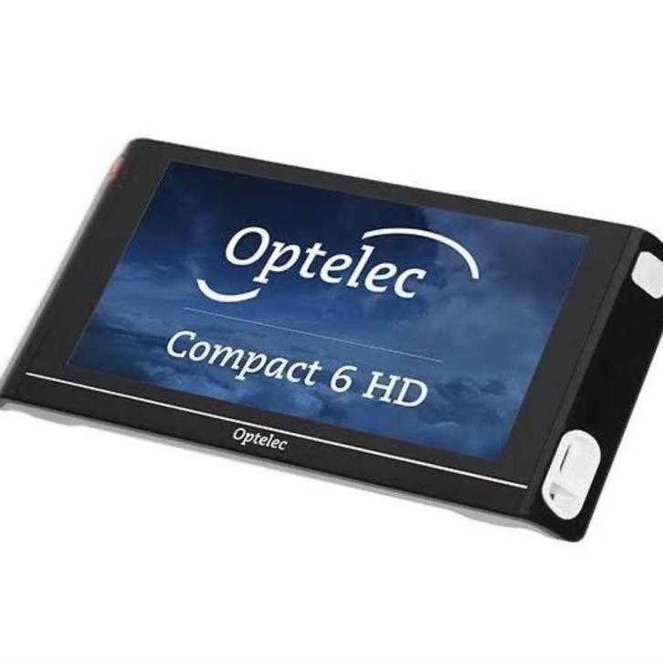 Optelec Compact 6HD vergrootloep met licht, Hobby en Vrije tijd, Vergrootglazen, Loepen en Loeplampen, Zo goed als nieuw, Loeplamp