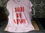 t-shirt roos jbc joie de vivre  152, Kinderen en Baby's, Kinderkleding | Maat 152, Gebruikt, Joie de vivre, Meisje, Ophalen of Verzenden
