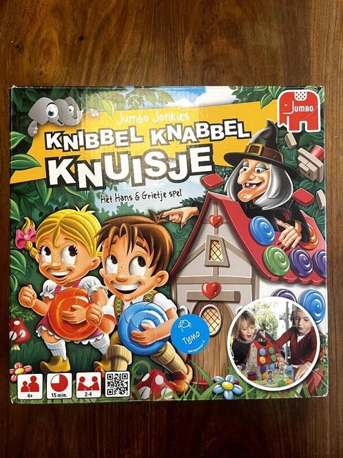 Knibbel knabbel knuisje, Hobby en Vrije tijd, Gezelschapsspellen | Bordspellen, Zo goed als nieuw, Een of twee spelers, Drie of vier spelers