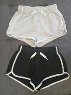 2 shortjes meisjes maat 140 H&M, Ophalen of Verzenden, Zo goed als nieuw, Zwart