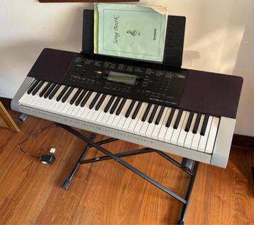 Piano electronique avec pied (casio), Musique & Instruments, Digital, Enlèvement, Utilisé, Piano