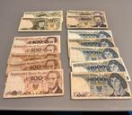 Poolse zloty’s 14 biljetten, Postzegels en Munten, Ophalen of Verzenden, Polen, Setje