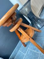 Vintage pinewood schilderskruk, tripod, Ophalen