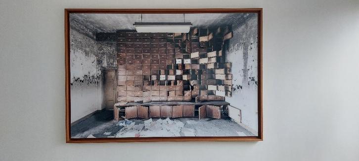 Fotografisch werk "Letters Denied" - Reginald Van De Velde, Huis en Inrichting, Woonaccessoires | Wanddecoraties, Nieuw, Ophalen