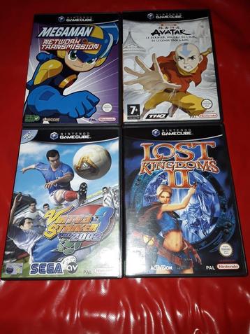 Nintendo gamecube lost kingdoms II , megaman , avatar  beschikbaar voor biedingen