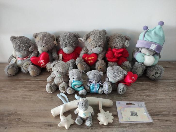 Goed bewaarde Me To You - beren met labels, Kinderen en Baby's, Speelgoed | Knuffels en Pluche, Zo goed als nieuw, Beer, Ophalen
