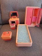 Barbie vintage slaapkamer, Verzamelen, Ophalen of Verzenden, Gebruikt, Poppenhuis