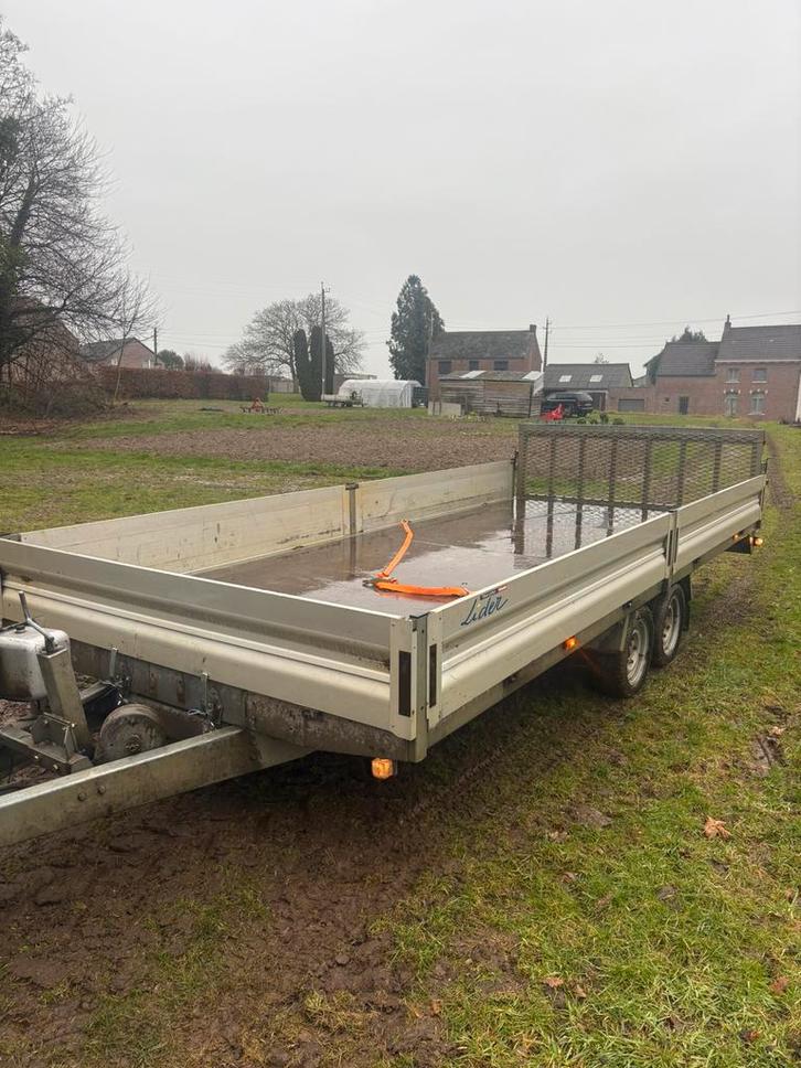 Plateau remorque lider, Autos : Divers, Remorques, Utilisé, Enlèvement