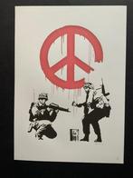 Litho van Banksy CND Soldiers (groot), Ophalen of Verzenden