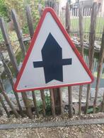 Emaille  verkeersbord, Ophalen