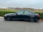 Mercedes C200 CDI Jaar 2009 Diesel €4 miljard 164.000 km 1e, Auto's, Zwart, 4 cilinders, Leder en Stof, Zwart
