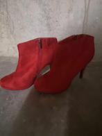 2 Paar sexy botjes., Vêtements | Femmes, Chaussures, Rouge, Enlèvement ou Envoi, Comme neuf, Boots et Botinnes