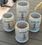 4 chopes carnaval 1974 SHAPE, Antiquités & Art, Enlèvement ou Envoi