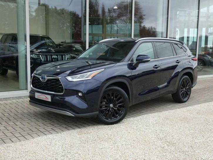 Toyota highlander Hybrid AWD Premium Plus 7PL +Trekhaak +Ven, Auto's, Toyota, Bedrijf, Te koop, Highlander, 360° camera, 4x4, Achteruitrijcamera