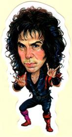 Ronnie James Dio sticker, Collections, Musique, Artistes & Célébrités, Envoi, Neuf