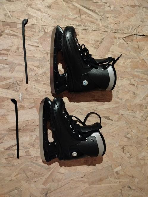 Patin à glace homme Oxelo taille 42, Sport en Fitness, Schaatsen, Gebruikt, IJshockeyschaatsen, Overige merken, Ophalen