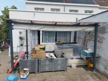 Aluminium overkappingen . te koop – zo goed als nieuw! beschikbaar voor biedingen