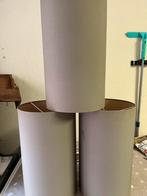 Verlichting met 3 cilindervormige lampenkappen, Enlèvement, Utilisé