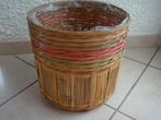 Cache-Pot. Matière: Osier et bambou. Divers dimensions., Maison & Meubles, Enlèvement ou Envoi, Comme neuf, Osier, Panier