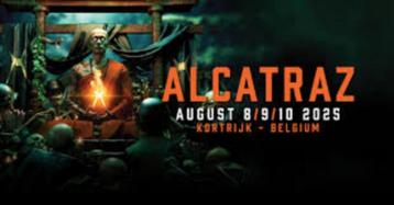 2 Tickets Alcatraz festival 09/08 Kortrijk beschikbaar voor biedingen