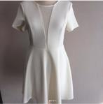 Robe ivoire manches courtes taille 38, Comme neuf, Beige, Taille 38/40 (M), Lucky Lu