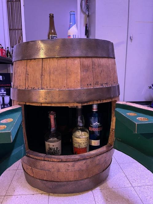 Houten vat als bar accessoire, Huis en Inrichting, Barren, Gebruikt, Ophalen