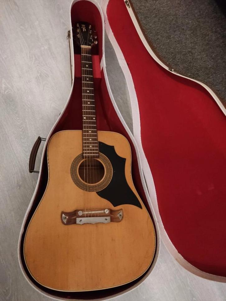 Klira Blue Hill 201 1960-1970's Duitsland, Muziek en Instrumenten, Snaarinstrumenten | Gitaren | Akoestisch, Gebruikt, Western- of Steelstringgitaar