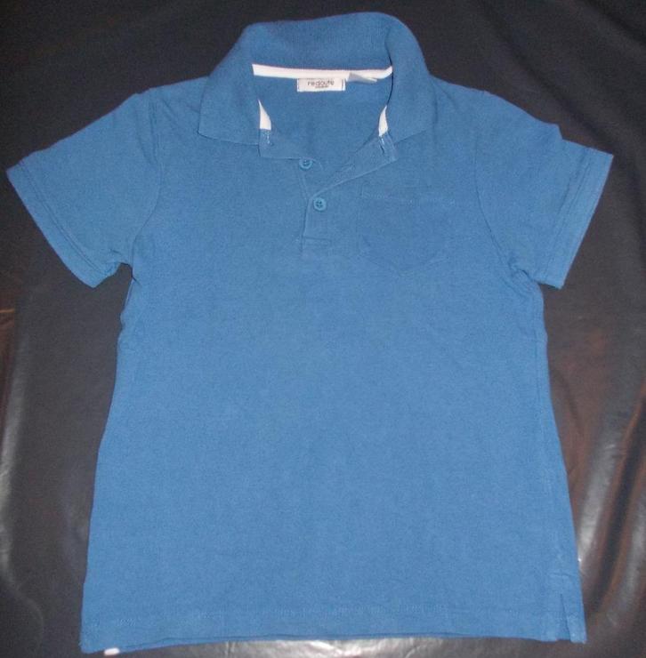 140 10 jaar polo La Redoute blauw korte mouw zeer goedestaat, Kinderen en Baby's, Kinderkleding | Maat 140, Gebruikt, Jongen, Shirt of Longsleeve