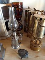 Lampe de mineur, Antiquités & Art, Antiquités | Bronze & Cuivre, Enlèvement ou Envoi